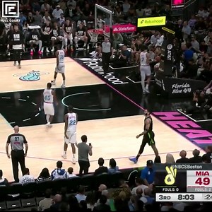 Jayson Tatum cooked Andrew Wiggins and the Heat last night. 🔥🐍 🍀 33 PTS (20 in 3Q) 8 REB 4 3PM | Full Court