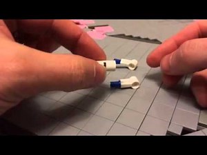 Lego connector / axle pin separation