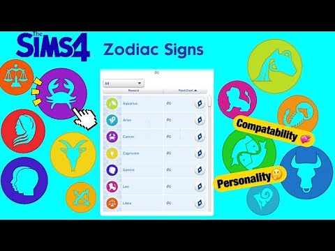 *What’s Your Sim’s Sign?* How To Download + Use Zodiac Signs Mod (Link In Description)