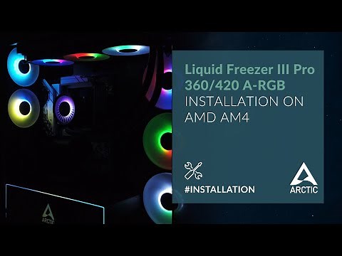 Liquid Freezer III Pro 360/420 A-RGB – Installation on AMD AM4/AM5
