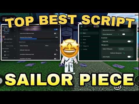 (NEW) Sailor Piece BEST script "No Key", AUTO SOLVE PUZZLE, AUTO QUEST, AUTO FARM AND MORE..