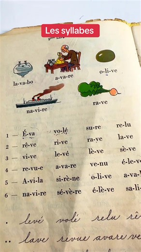 DÉCOUPAGE DES MOTS EN SYLLABES