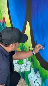 Not only do we farm butterflies, we also paint them! Maestro at work | Green Hills Butterfly Ranch