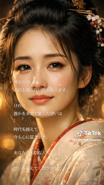 🥰サザン・桑田佳祐さんの名曲でグッとくるフレーズ＆短編ストーリー👫 「🌸Yuko Hara 45th Solo Anniversary 特別応援企画」 ❤️ サザン＆原 由子 ♫ 唐人物語（ラシャメンのうた） 🥰グッとくる恋愛ストーリー💕 「時代に翻弄された恋 ― 下田に生きた一人の女性」誰にも語られなかった、悲しい愛の物語。 🌊🚢💏❤️🥹 🥰視聴者様へメッセージ🌈💏 歴史の中には 名前も残らない恋があります。 けれど 誰かを本気で愛した想いは 時代を越えて 今も心に届きます。 あなたの大切な人にも どうか想いを伝えてください。 😀あなたのサザン原由子さんの大好きな「一曲」をリクエストして頂けたら最高なストーリーを描きます🥰🙇🏻🥰 🤩やんちゃ探偵と一緒に、「京都・鎌倉物語 2026 45th Anniversary Live」に向けて、原由子さんの名曲達を盛り上げよう🌈 🥰京都・鎌倉物語 2026 45th Anniversary Live、本日、2026年3月31日(火)からライブツアースタート💕🙌 🌈速報 サザンの桑田佳祐さんのソロ活動