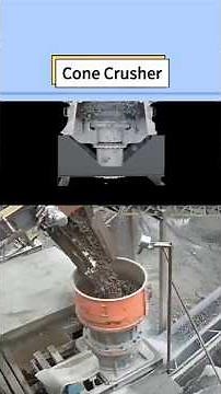 Demonstration of the structure and working principle of single-cylinder hydraulic cone crusher!