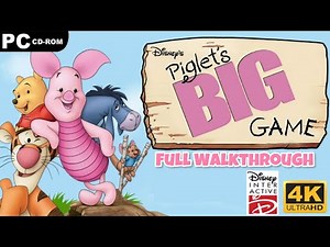Disney's Piglet's Big Game [PC] Full Walkthrough - 4K60ᶠᵖˢ UHD