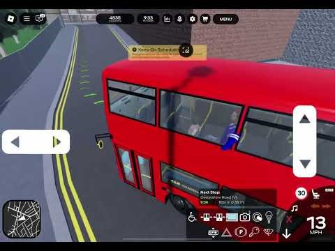 Full route visual:London bus route 468 South Croydon,south end-Thornton heath high street