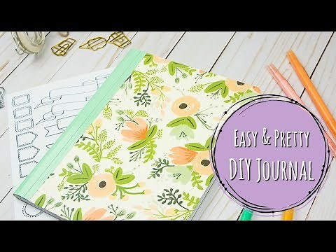 How to Transform a Composition Notebook into A Stylish Journal