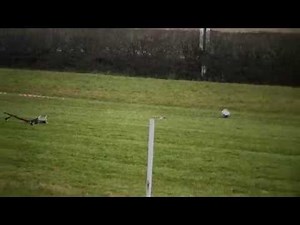 Rc Helicopter Crash by the Landingtime with the Soxos 700 Hard Crash !!!