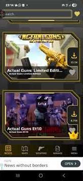 my gun mod ☺️☺️☺️👍❤️