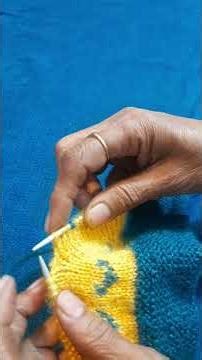 Tips for knitting of double and multicolor #youtube #viralshort