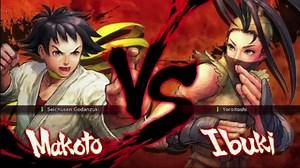 SUPER Street Fighter IV - Makoto vs Ibuki