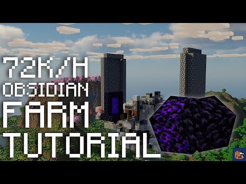 72K/h Obisidan Farm - TUTORIAL - White Mc