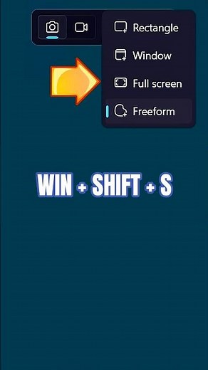Snapshot Faster with This Shortcut 👀 #shorts #screenshot #snippingtool #windows