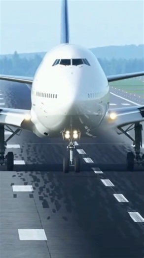 Realistic Ultra HD Jet Landing Perfect Gear Deployment & Smooth Touchdown