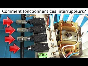 Comment fonctionnent interrupteurs PWL-2P2T de moteur de ventilateur, hotte aspirante (Power Switch)