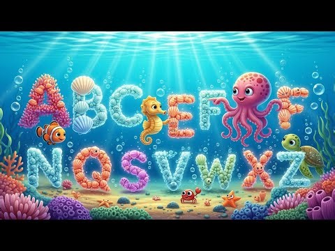 Ocean Alphabet A–Z | Magical Underwater ABC Adventure for Kids