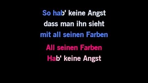 Karaoke Regenbogen - Trolls - CDG, MP4, KFN - Karaoke Version