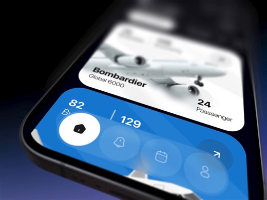 Booking mobile application ui design