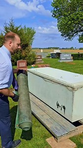 Setting a Concrete Grave Liner. #FYP #graveliner #fyp #burialvault #foryou #vaultmen #cemeterytok #graveyardtok #committalservice #Wilbert | Austin Edwards