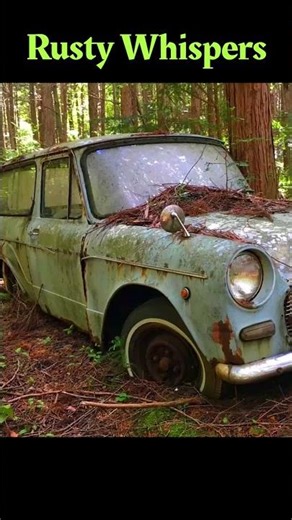 Minimal Music / Rusty Whispers (Alternative Edit): Abandoned Car, Toyota Publica #Ruins #廃墟 #放置車両