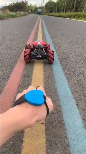 RC Car Controlled by Wrist Watch Unboxing & Test