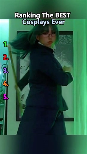 Ranking The BEST Cosplays Ever #cosplay#shorts