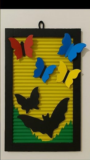 Turn Cardboard into Stunning Wall Art | Easy DIY Home Decor 🏡 | Craftkix