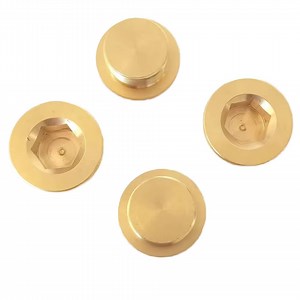 [Hot Item] Brass Hydraulic Metric Hollow Hex Male Plug
