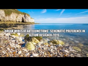 Schematic Break Wires At Autojunction Altium Designer 2019