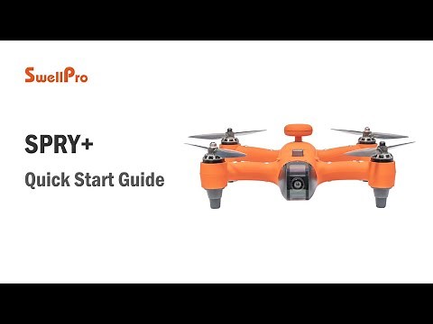 Spry+ Waterproof Drone Quick Start Tutorial