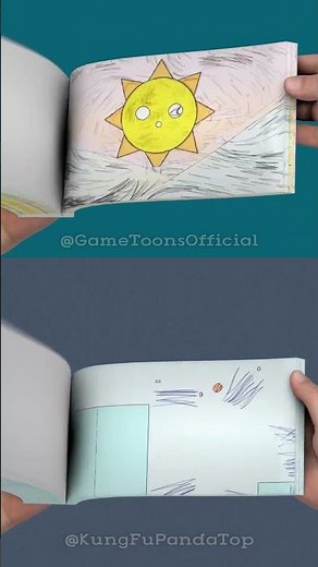 RISE of the Sprunki MOON EATER | FlipBook Animation Part-1