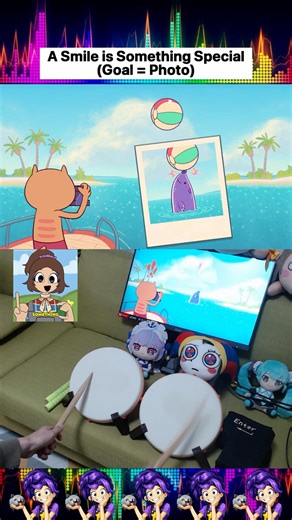 A Smile is Something Special - Poppy Playtime | Bits & Bops with Drums 🥁