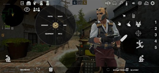 csso安卓顶级修复测试，电脑0.9数据包，核心内容修复顶级hud系统 音效系统手雷监视 角色语音缺失问题，接下来修复武器模型监视动作声音缺失的问题。