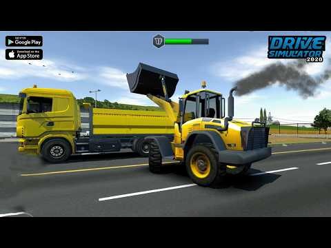 Drive Simulator 2020 | Realistic Construction Job Soil Removal & Dump Truck Loading | Gameplay