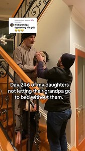 The obsession is real. What happened after this is super sad because I hate seeing my daughters cry. •#grandparents #grandpa #nana #nanabu #granddaughter #granddaughters #family #bond #love #fyp #foryou #trending #viralvideo | Miada Yousfi