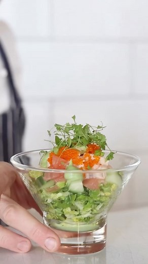 Gordon Ramsay on Instagram: "A classic prawn cocktail with a modern twist ! Courtesy of @breadstreetkitchen !!"