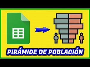 How to Create a Population Pyramid in Google Sheets 📊 | Google Drive Spreadsheet (Excel)