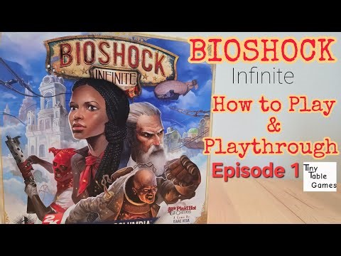 Bioshock Infinite boardgame; how to play and playthrough