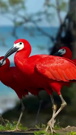 Scarlet Ibis #Wildlife #WildlifeDocumentary