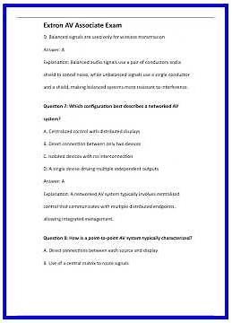 Extron AV Associate Exam224 636x882