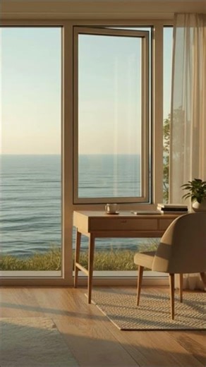 Ocean View Window 🌊 Calm Sea Breeze