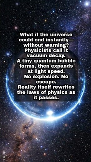 This Bubble Of Death Moves At Light Speed (Vacuum Decay Variation)