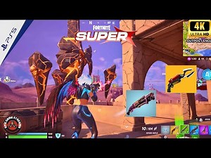 Fortnite Chapter 6 Superheros epic battle royale full Gameplay in PS5 4K HDR