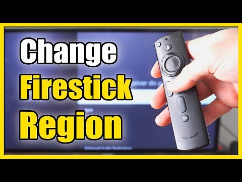 How to Change Country & Region on Amazon Fire TV Stick (Easy Method)