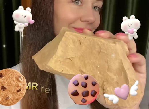 Brown Cookies #barrocomestible #tierracomestible #asmr #fyp#asmrfood#clayeater #chalkeater