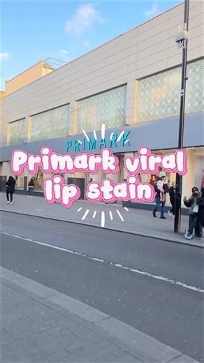 NEW peel of lip stains in ​⁠Primark 🎀#primark #primarkmakeup #lipstain #makeup #primarkfinds