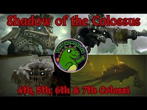 Shadow of the Colossus (4th-7th Colossi - Phedra, Avion, Barba, & Hydrus) - PS5 - (with timestamps)