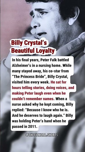 Billy Crystal’s Beautiful Loyalty