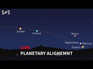 Live : Planetary Alignment 2025 Dont miss the once in a lifetime event